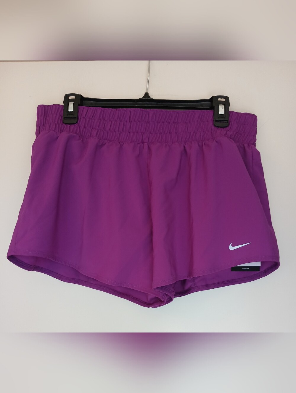 Nike Dri-Fit Running Shorts Loose Fit Purple Size Large NWT